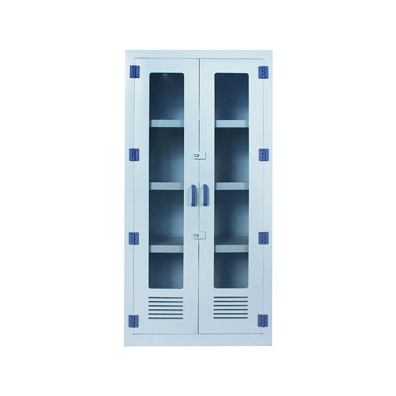 Kabinet Penyimpanan Keamanan Bahan Kimia Korosif dua pintu