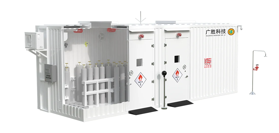 Walk-in Explosion-proof Gas Cylinder Storage Container Warehouse
